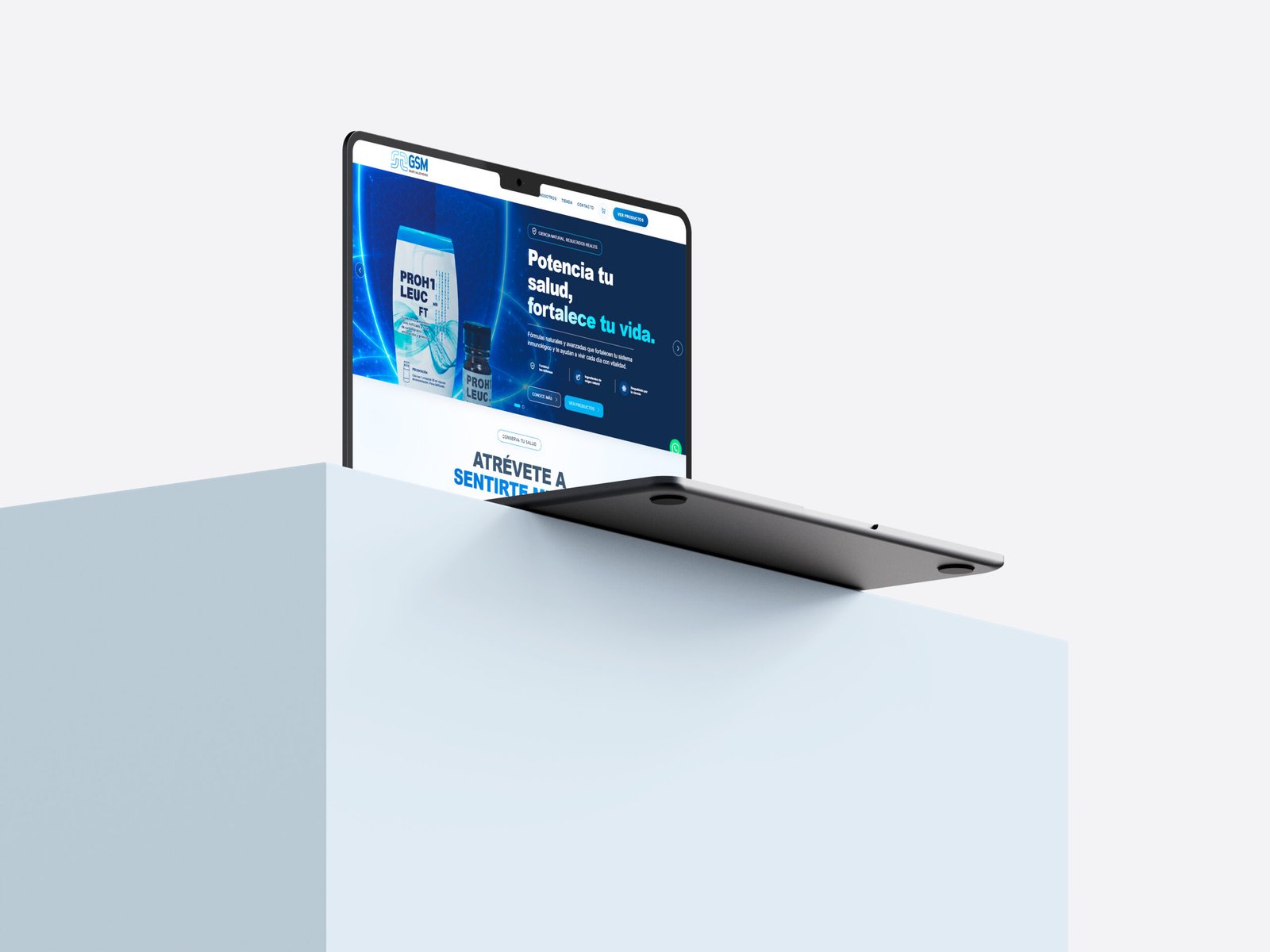 Grupo Salud México — Desarrollo web y comercio electrónico