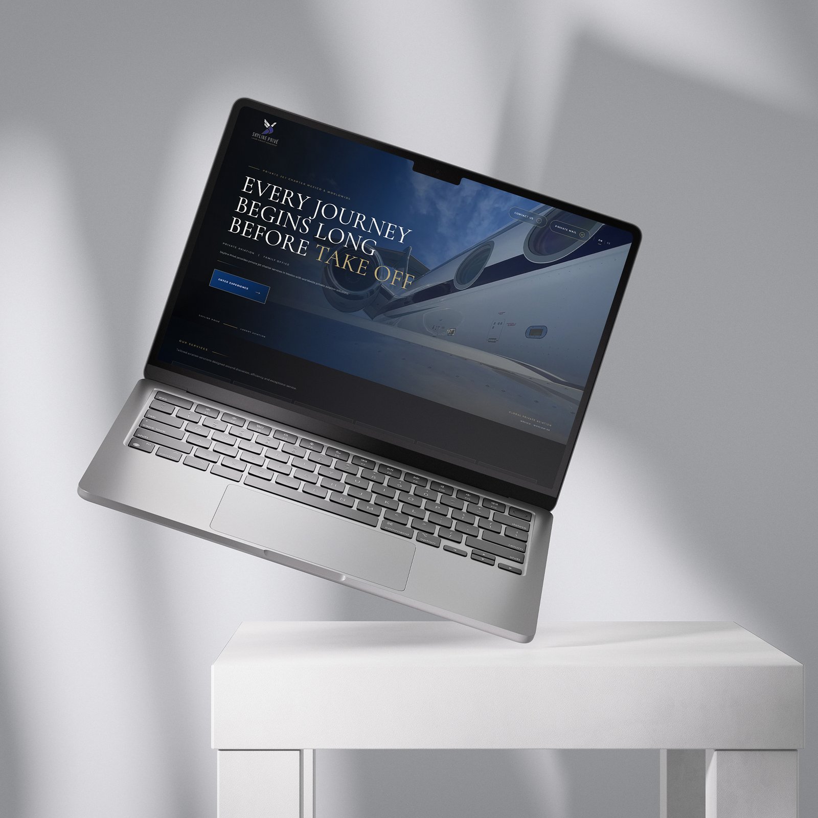 Skyline Privé — Proyecto de diseño web y comunicación corporativa